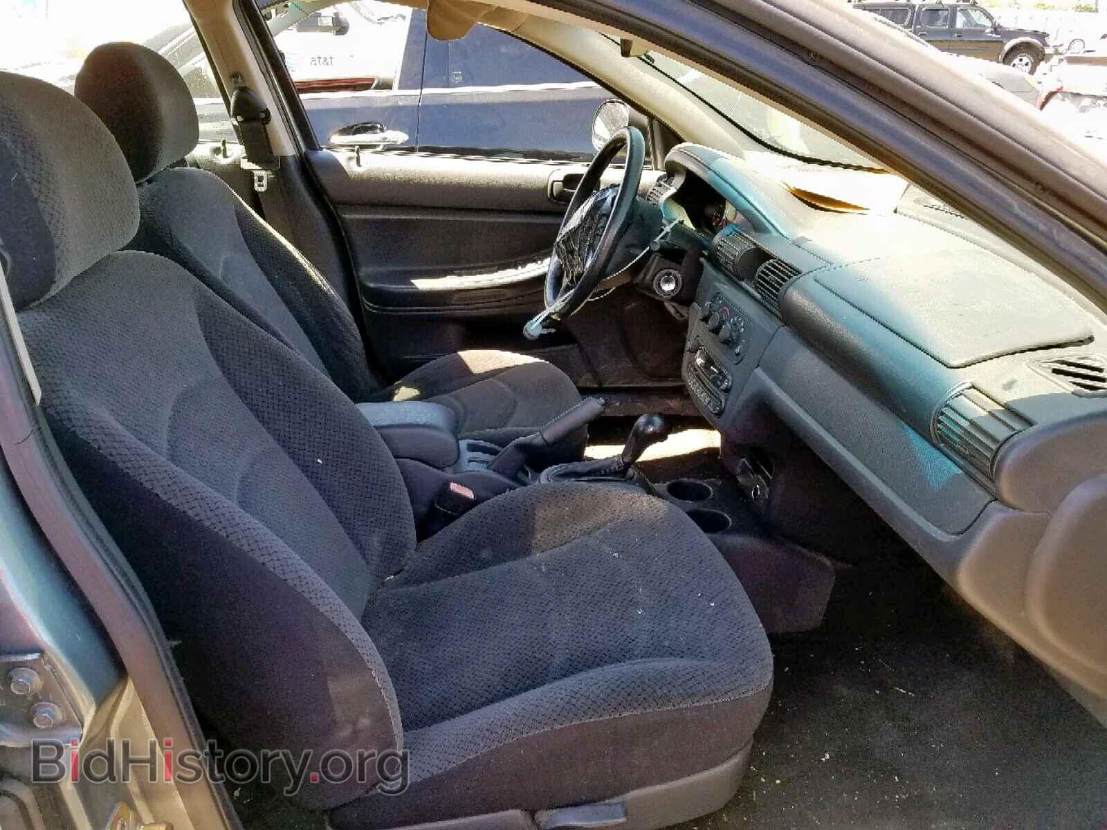 2006 CHRYSLER SEBRING - VIN: 1C3EL46X16N273487 - Фото 5