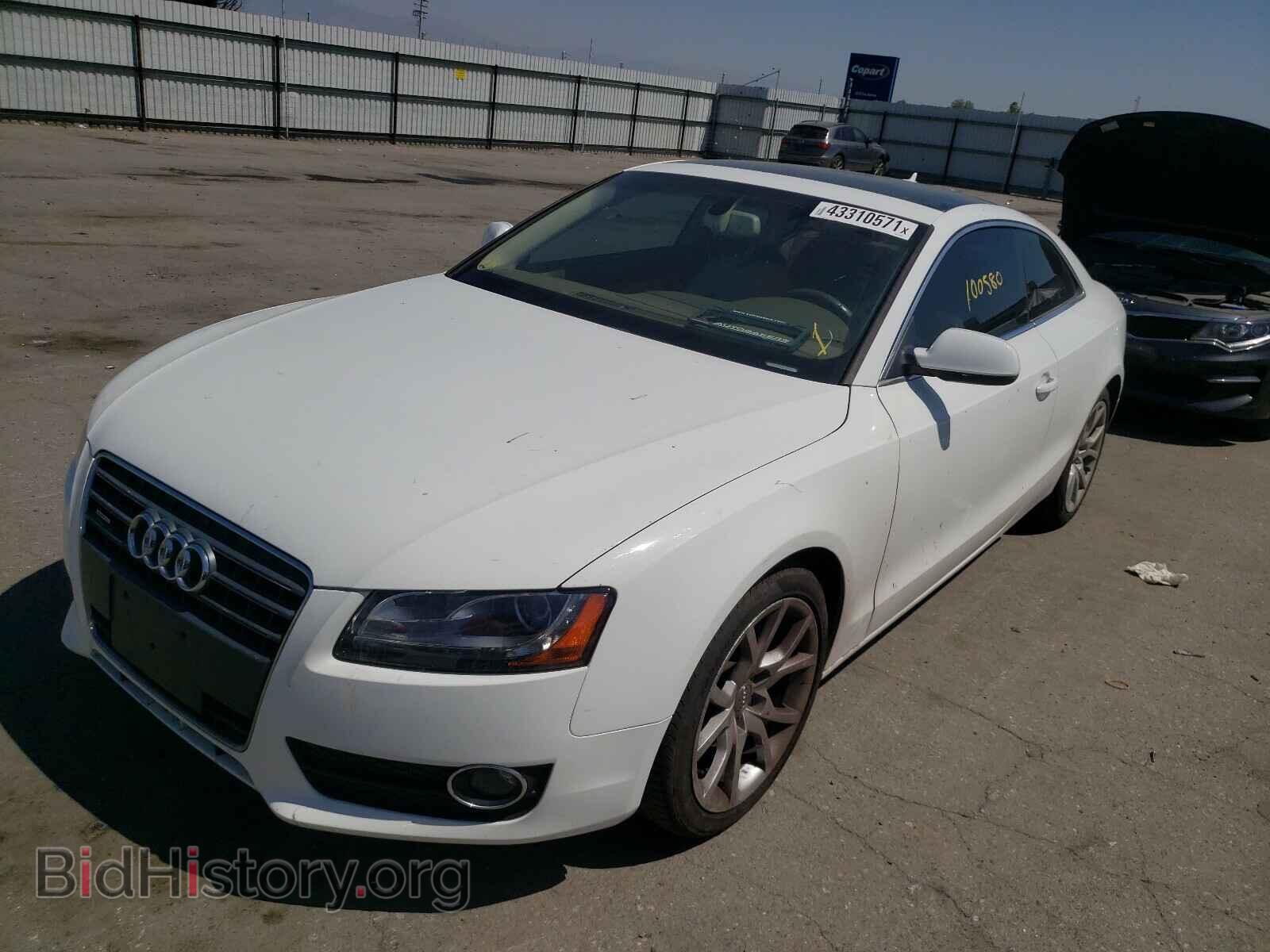 2012 AUDI A5 - VIN: WAULFAFR3CA033688 - Фото 2