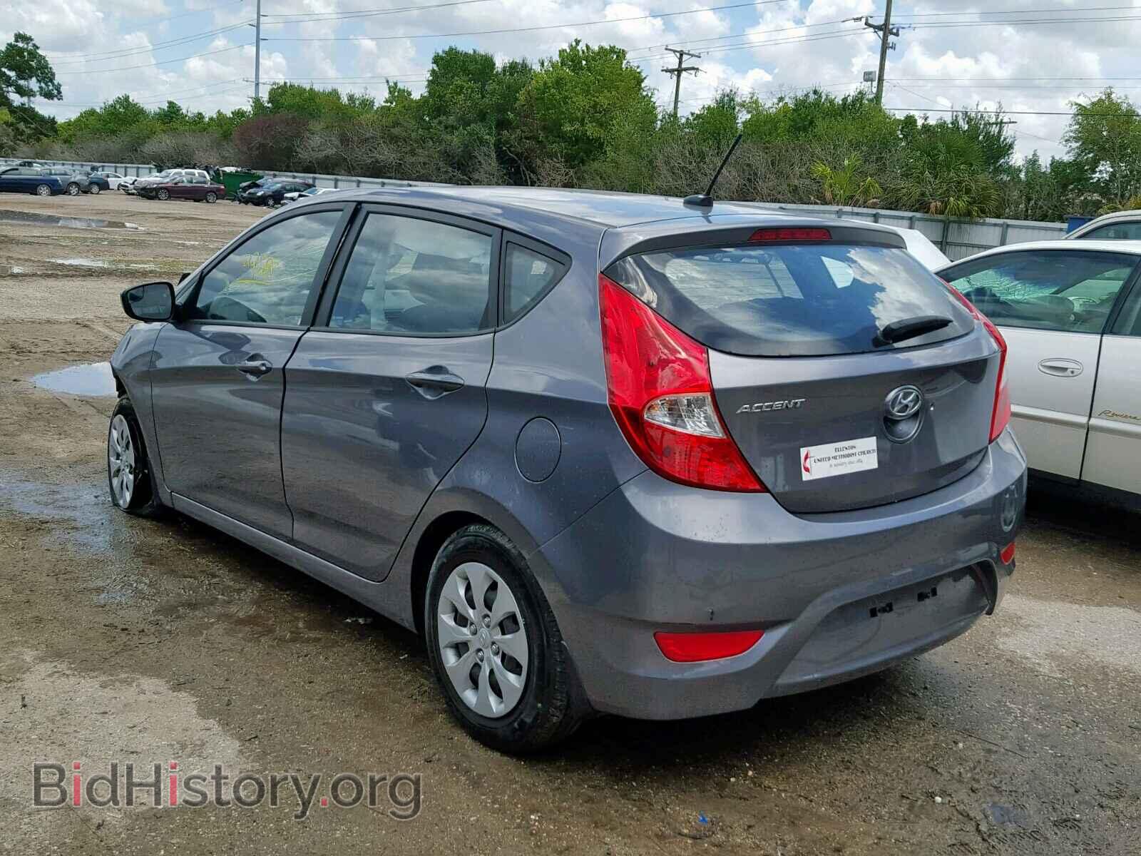 2015 HYUNDAI ACCENT - VIN: KMHCT5AE3FU203358 - Фото 3
