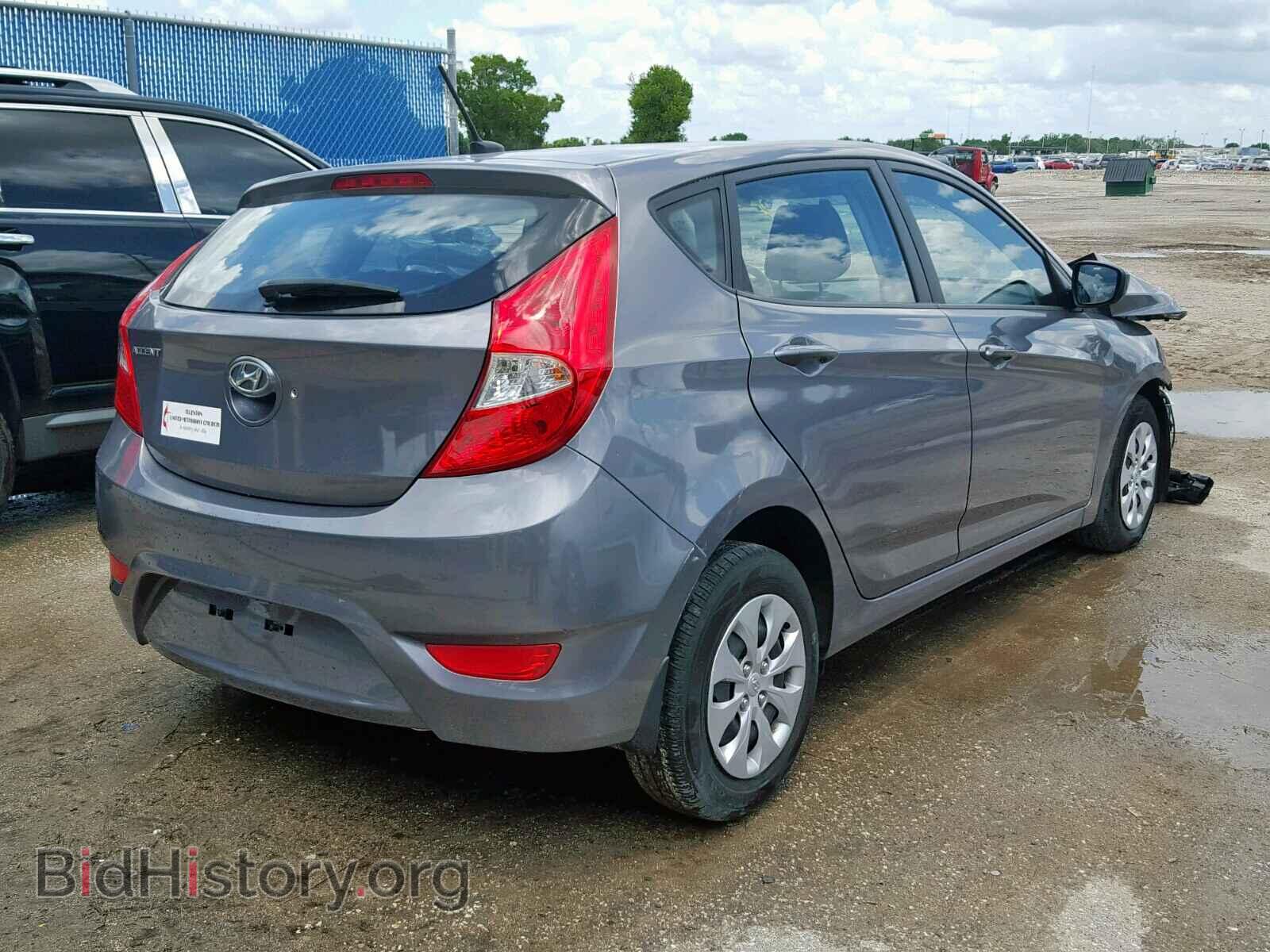 2015 HYUNDAI ACCENT - VIN: KMHCT5AE3FU203358 - Фото 4