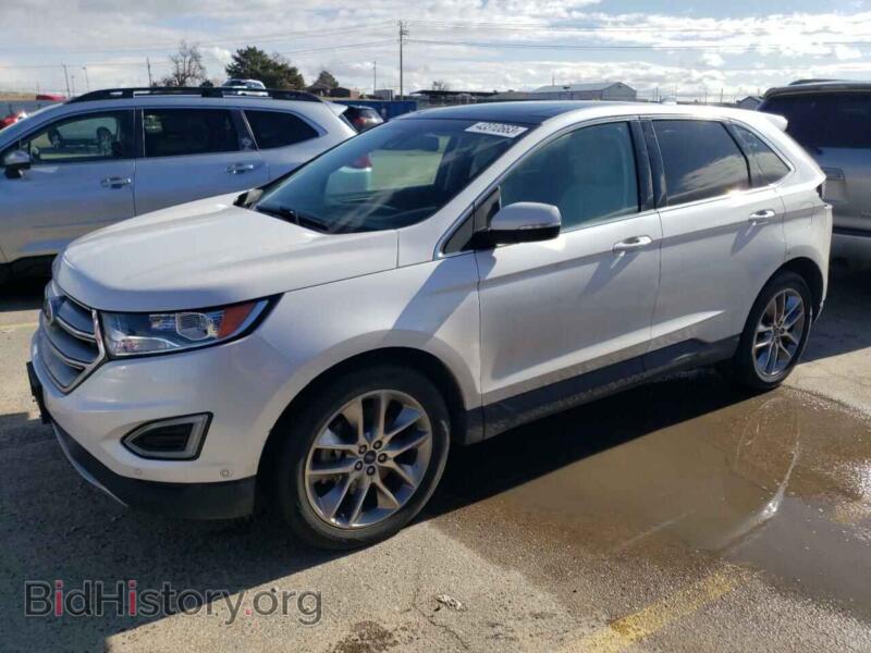 2015 Ford EDGE Edge Titan (VIN 2FMPK4K86FBB27471) — photo 1 of 12, Copart, damage: rear end