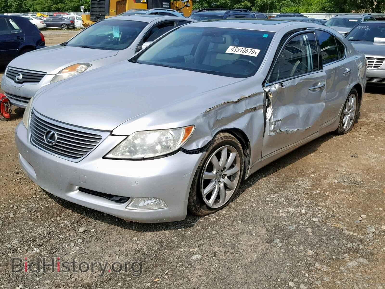 2008 LEXUS LS460 - VIN: JTHBL46F385062654 - Фото 2