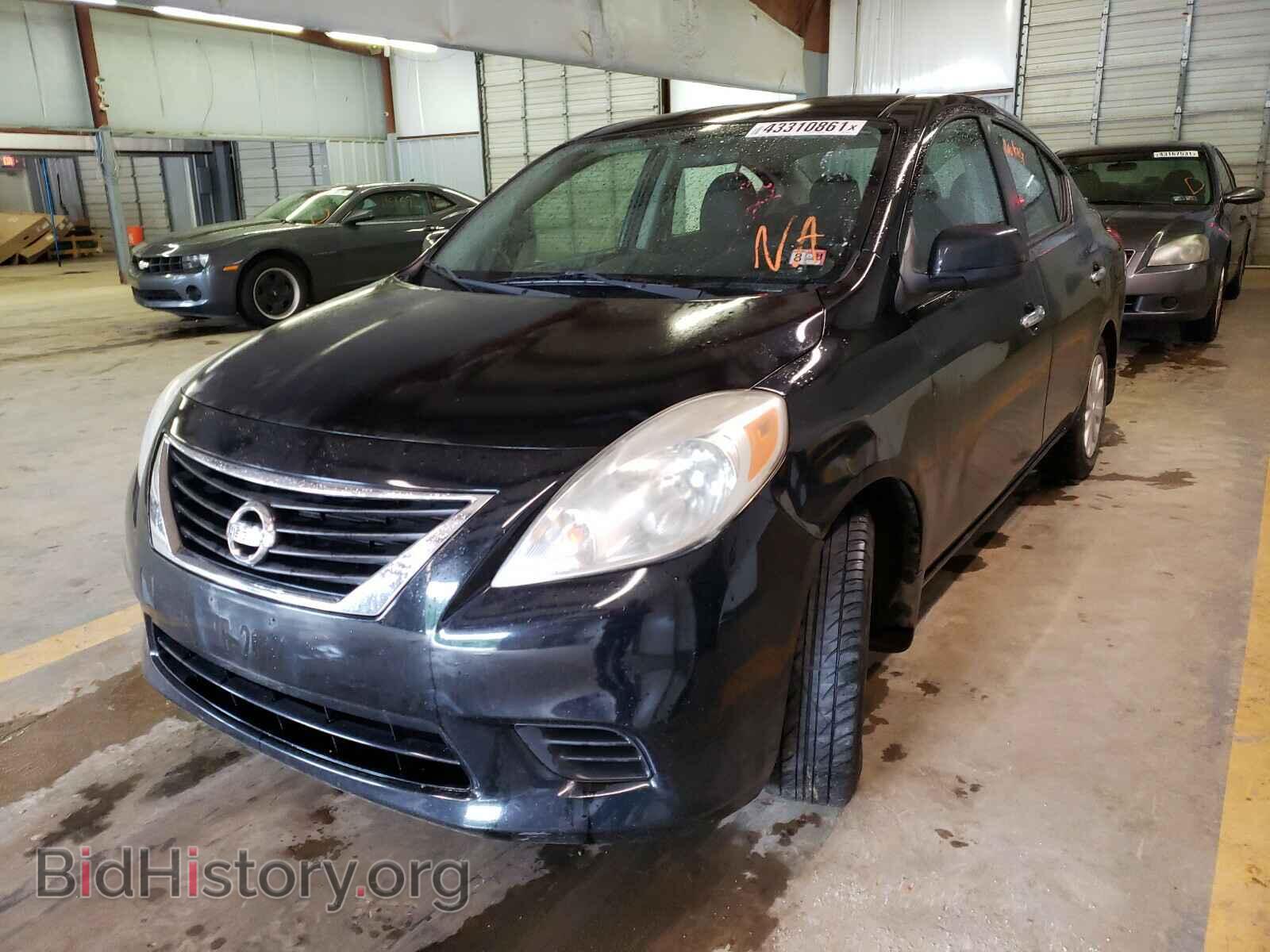 2013 NISSAN VERSA - VIN: 3N1CN7AP9DL857755 - Фото 2