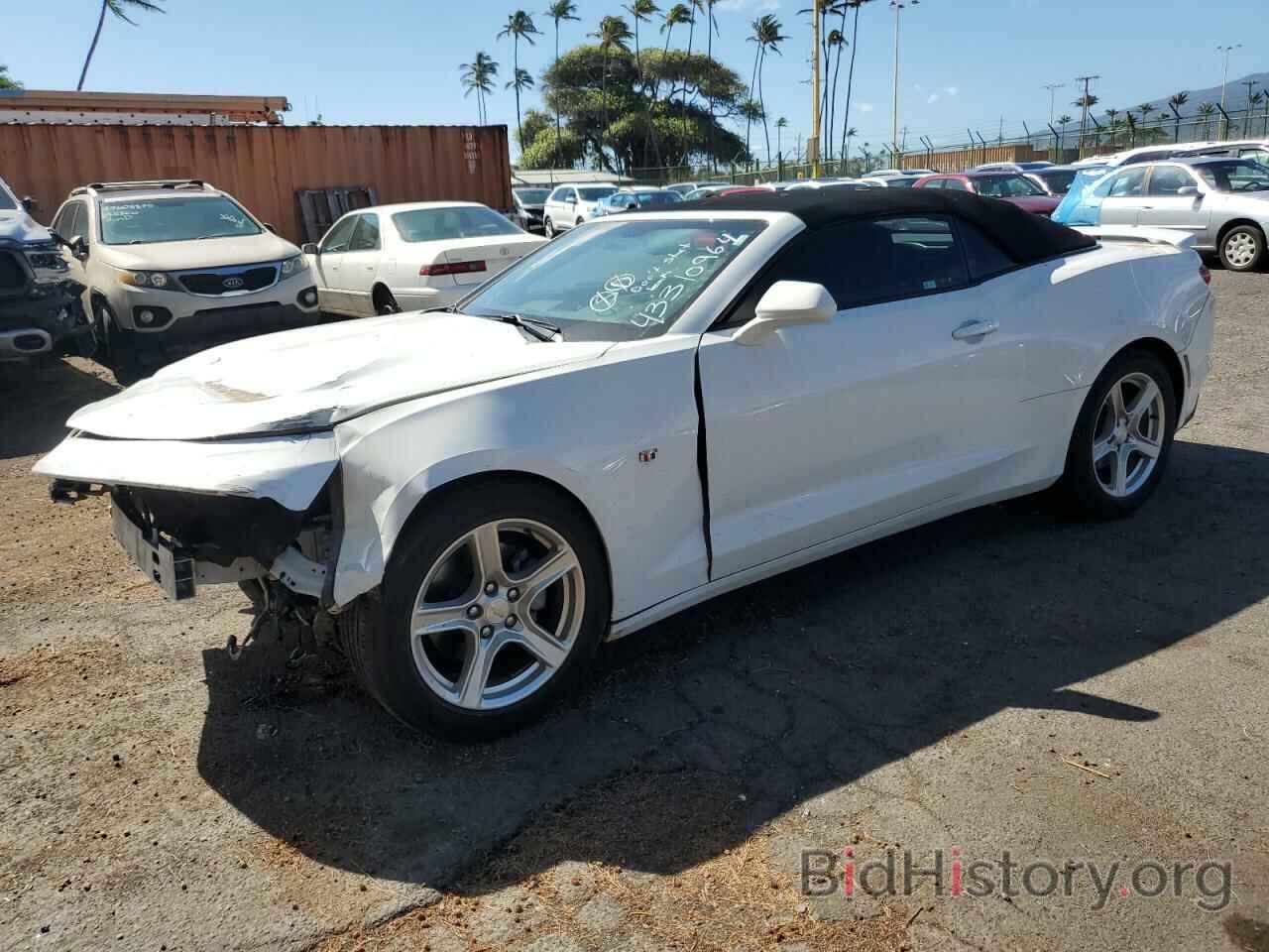 Photo 1G1FB3DS6M0126914 - CHEVROLET CAMARO 2021