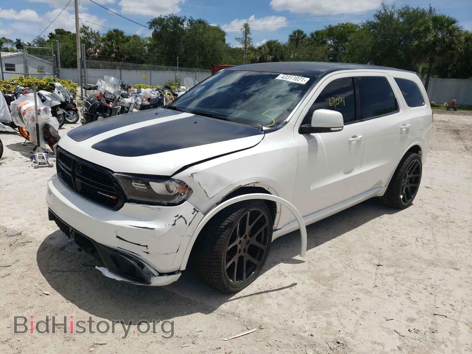 2017 DODGE DURANGO - VIN: 1C4SDHCT4HC870037 - Фото 2