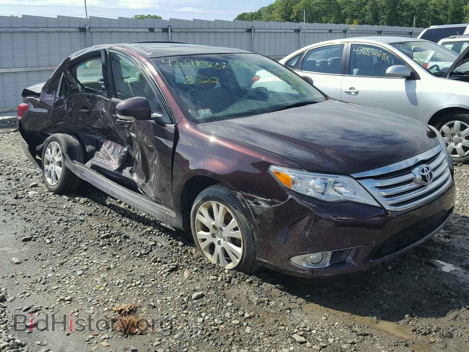 Фотография 4T1BK3DB8BU384259 - TOYOTA AVALON 2011