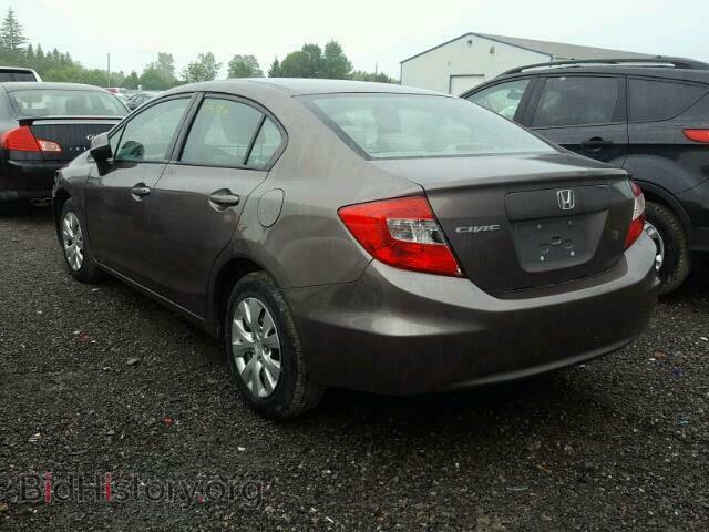 2012 HONDA CIVIC LX - VIN: 2HGFB2F42CH057246 - Фото 3