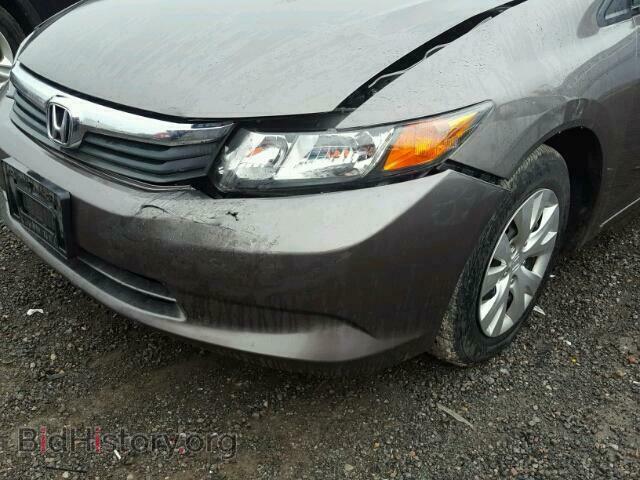 2012 HONDA CIVIC LX - VIN: 2HGFB2F42CH057246 - Фото 9