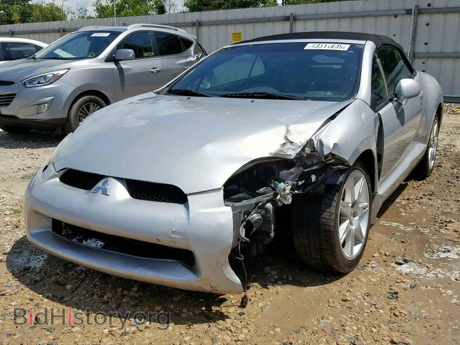 2007 MITSUBISHI ECLIPSE - VIN: 4A3AL35T77E003715 - Фото 2