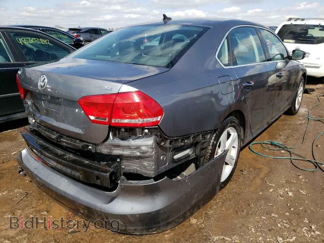 2013 VOLKSWAGEN PASSAT - VIN: 1VWBH7A37DC007743 - Фото 4