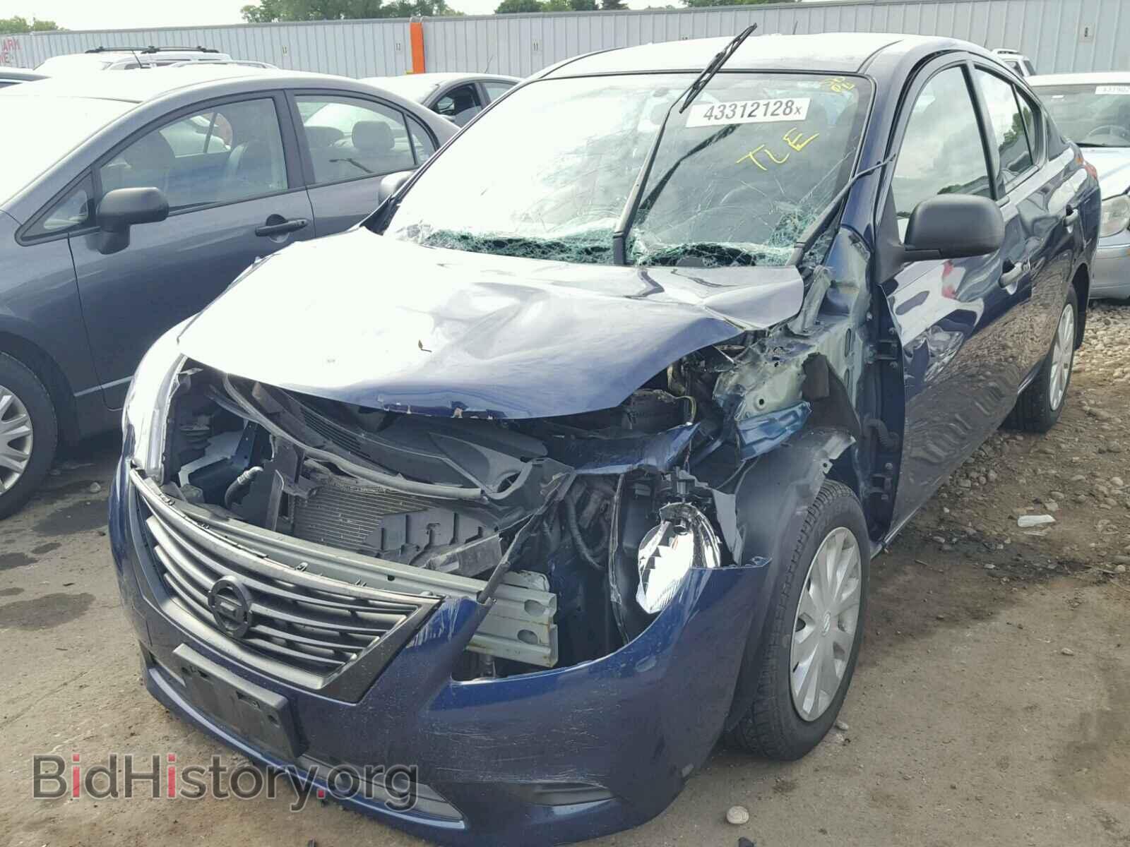 2012 NISSAN VERSA - VIN: 3N1CN7AP2CL866652 - Фото 2