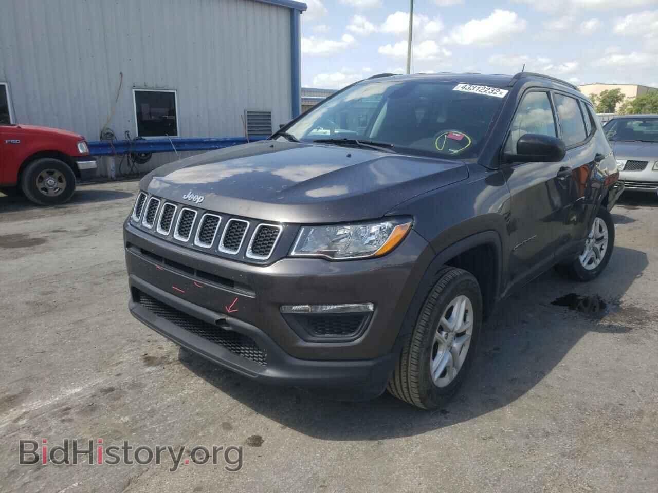 2018 JEEP COMPASS - VIN: 3C4NJDAB7JT213509 - Фото 2