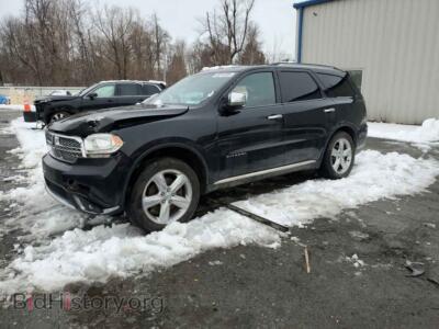 2014 Dodge DURANGO Citadel, black — VIN 1C4SDJETXEC443803, Copart