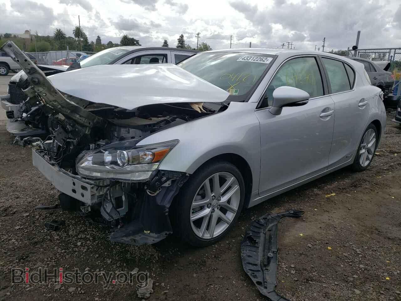 2014 LEXUS CT 200 - VIN: JTHKD5BH4E2176198 - Фото 2