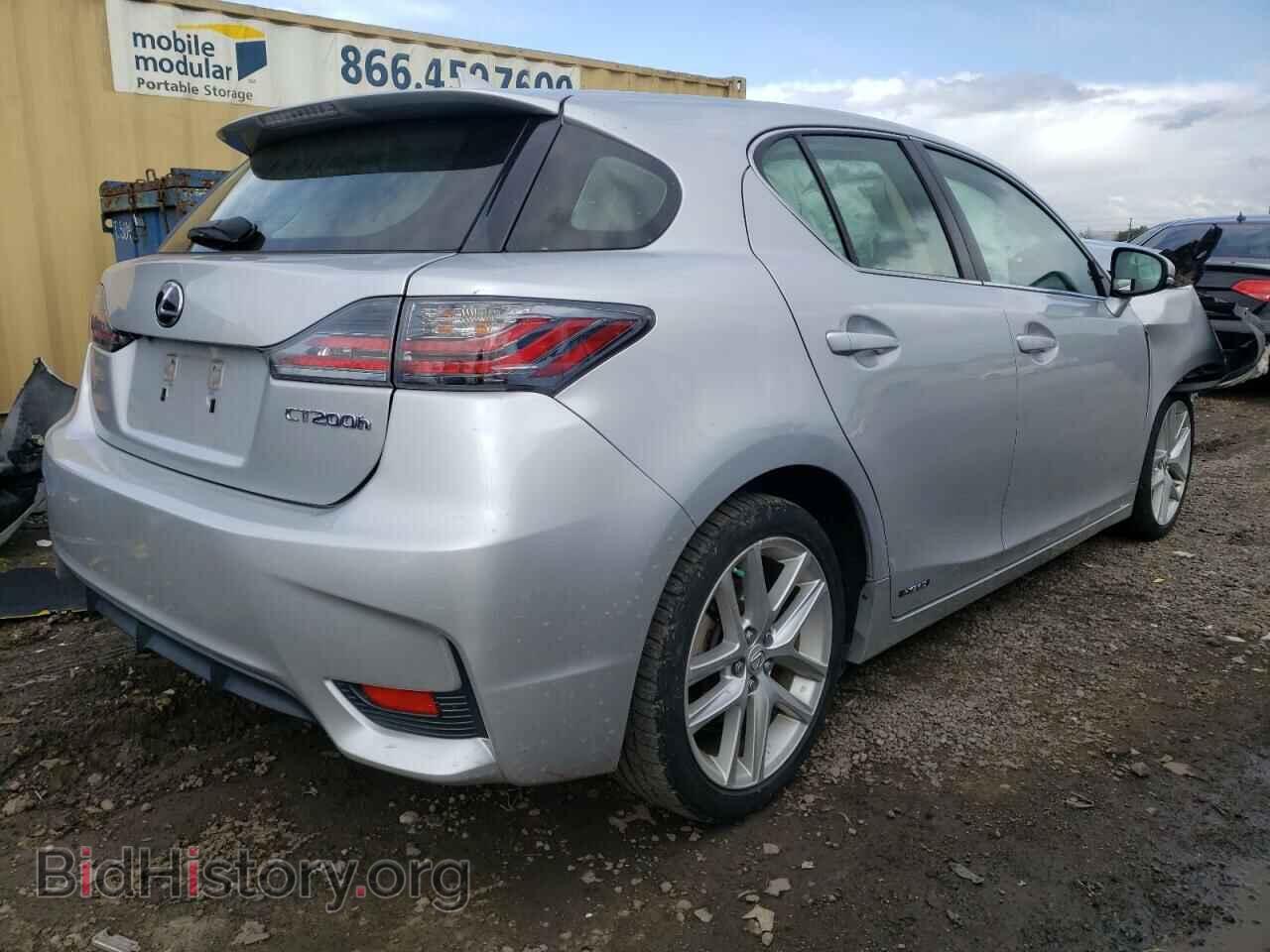 2014 LEXUS CT 200 - VIN: JTHKD5BH4E2176198 - Фото 4
