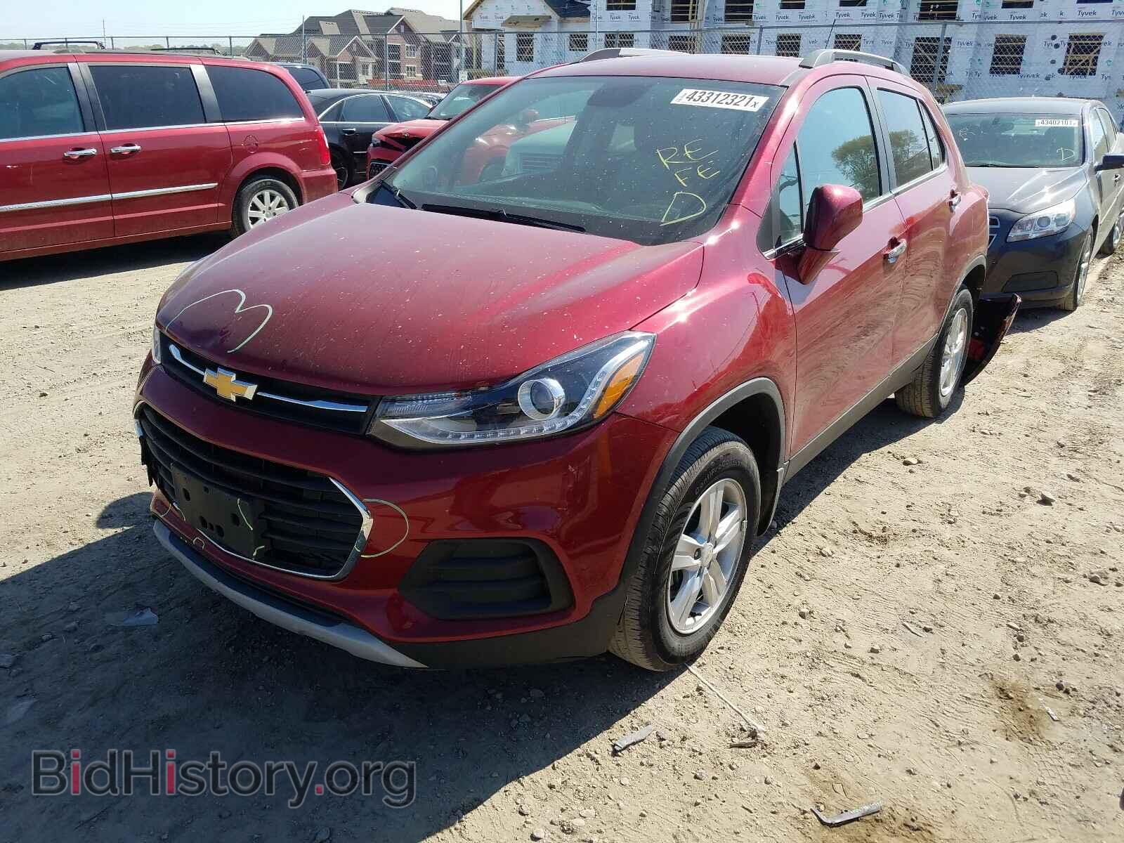 2020 CHEVROLET TRAX - VIN: 3GNCJPSB5LL163436 - Фото 2