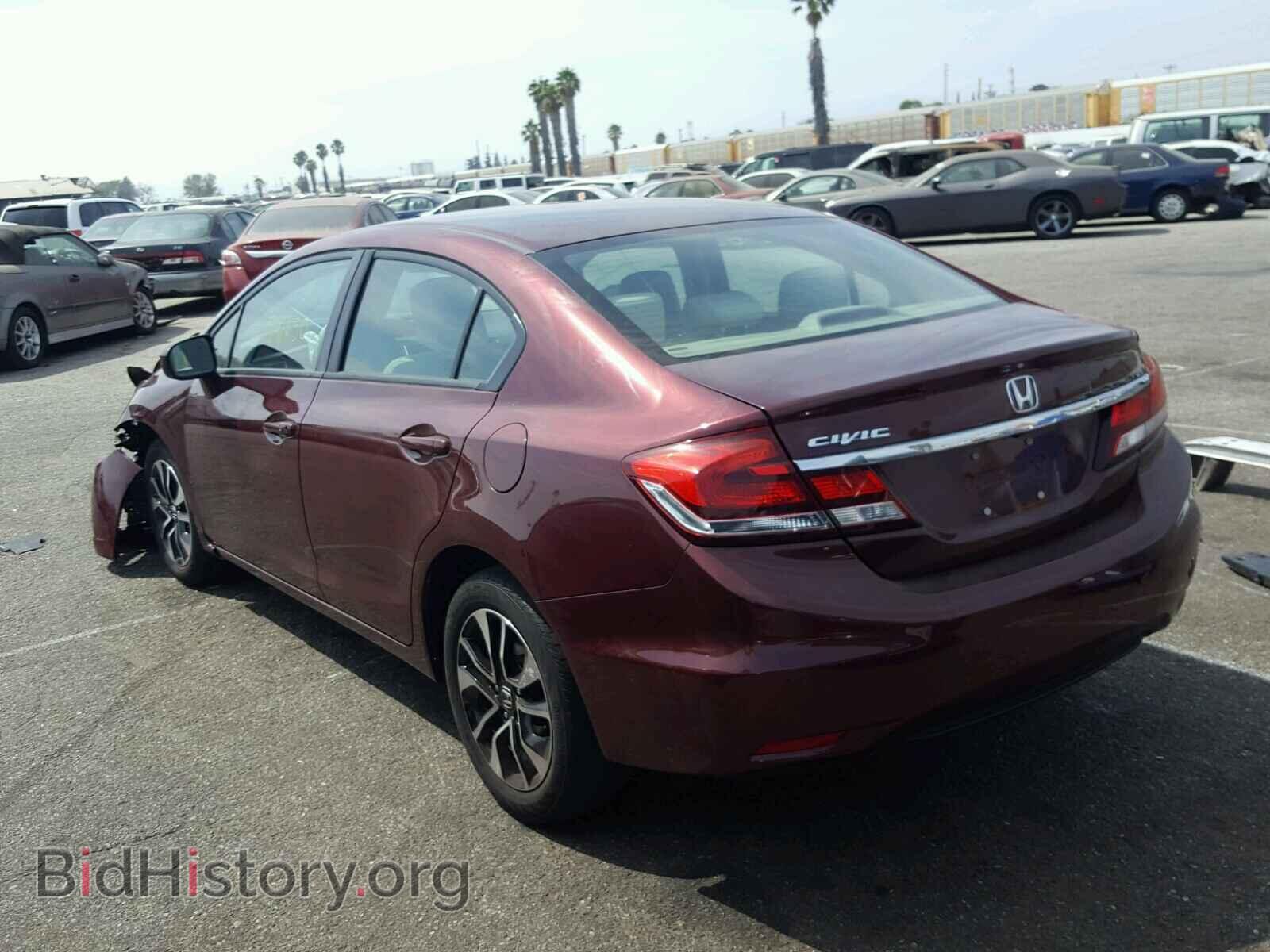 2014 HONDA CIVIC - VIN: 19XFB2F81EE230738 - Фото 3