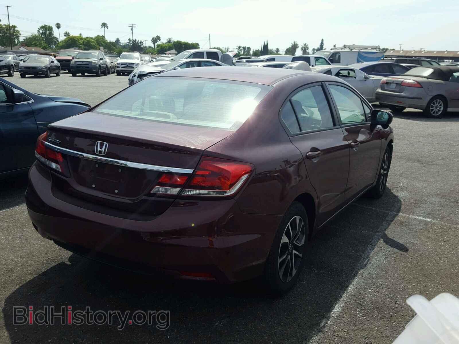 2014 HONDA CIVIC - VIN: 19XFB2F81EE230738 - Фото 4