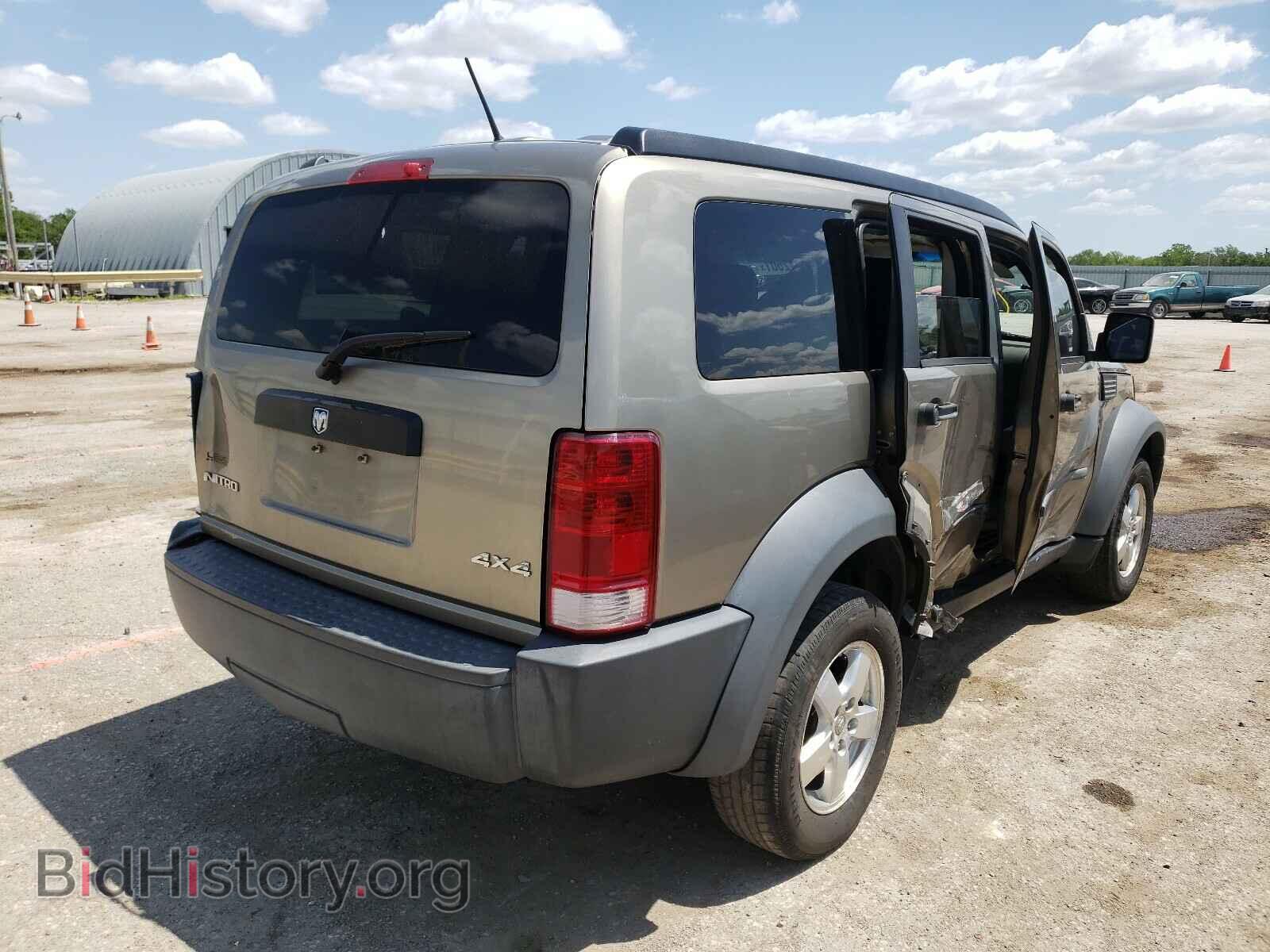 2007 DODGE NITRO - VIN: 1D8GU28K37W559958 - Фото 4