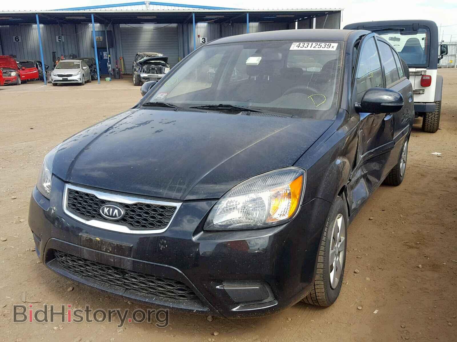 2011 KIA RIO BASE - VIN: KNADH5A31B6767773 - Фото 2