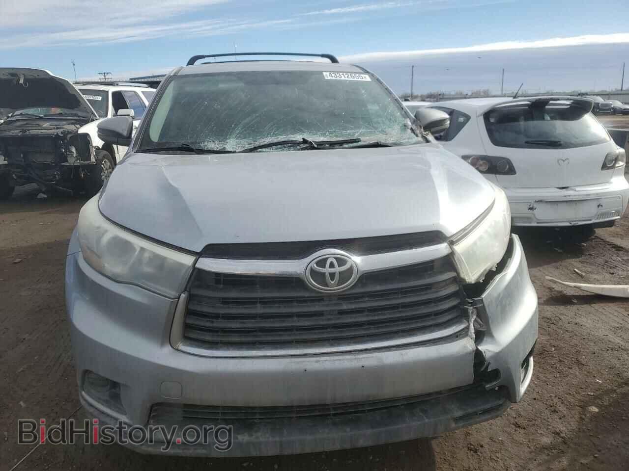 2015 TOYOTA HIGHLANDER - VIN: 5TDBKRFH6FS083265 - Фото 5