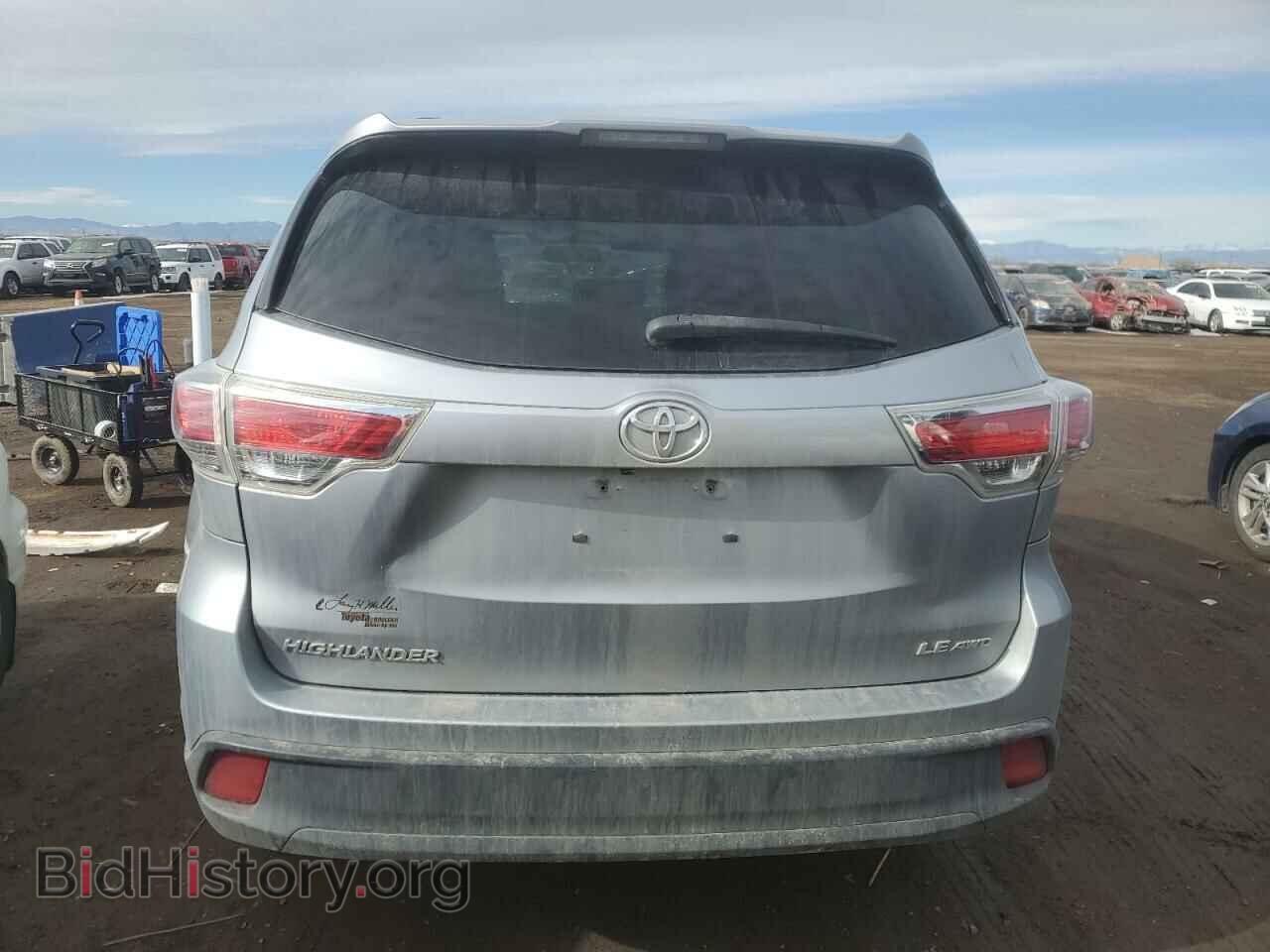 2015 TOYOTA HIGHLANDER - VIN: 5TDBKRFH6FS083265 - Фото 6