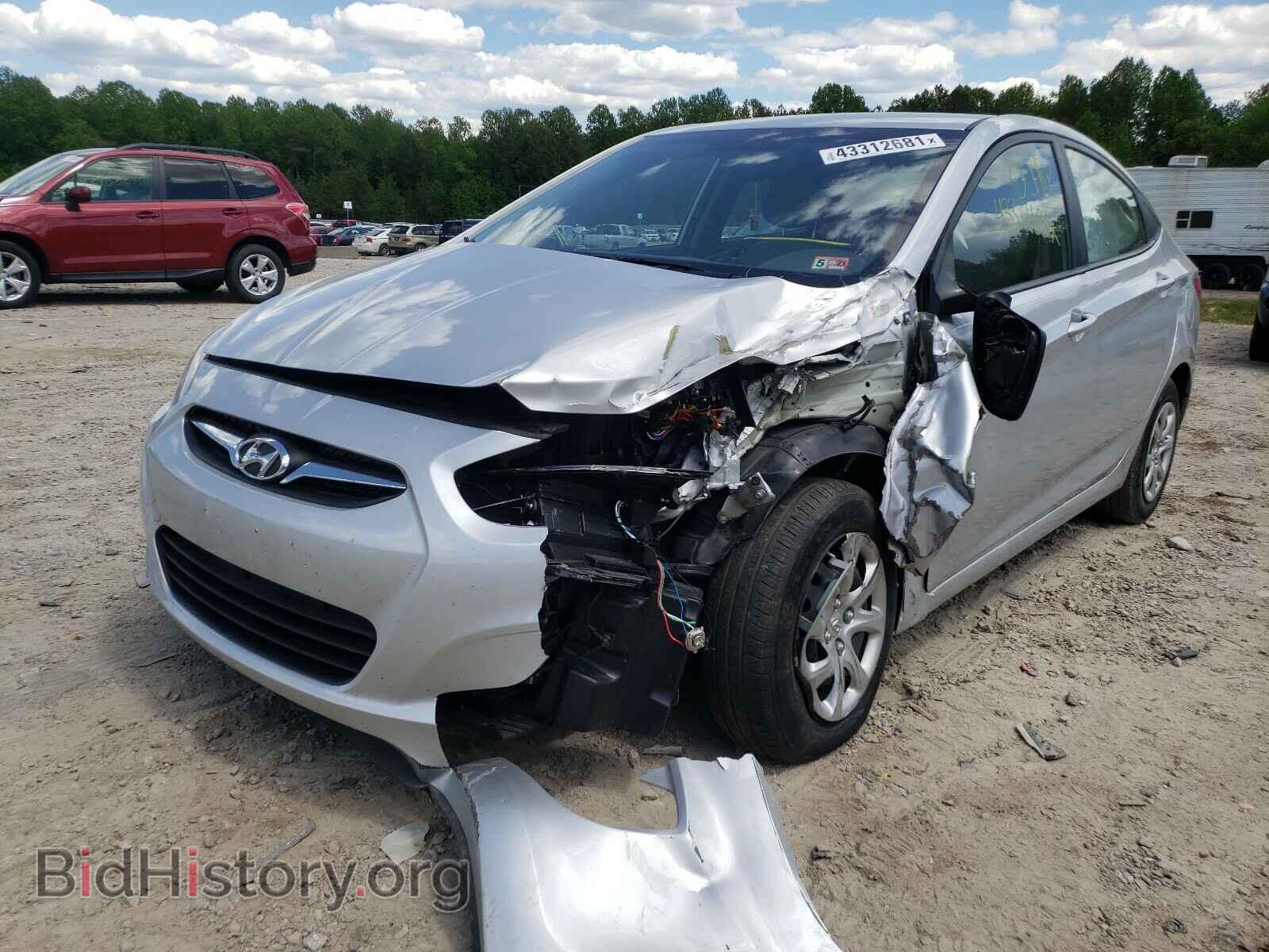 2014 HYUNDAI ACCENT - VIN: KMHCT4AE5EU696260 - Фото 2