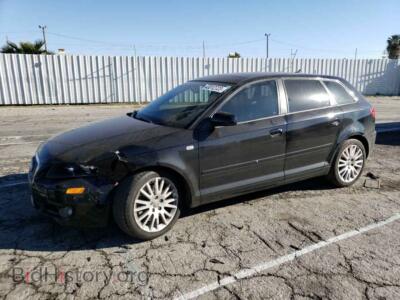 2007 Audi A3 A3 2.0 PRE, черный — VIN WAUNF78P57A225904, Copart