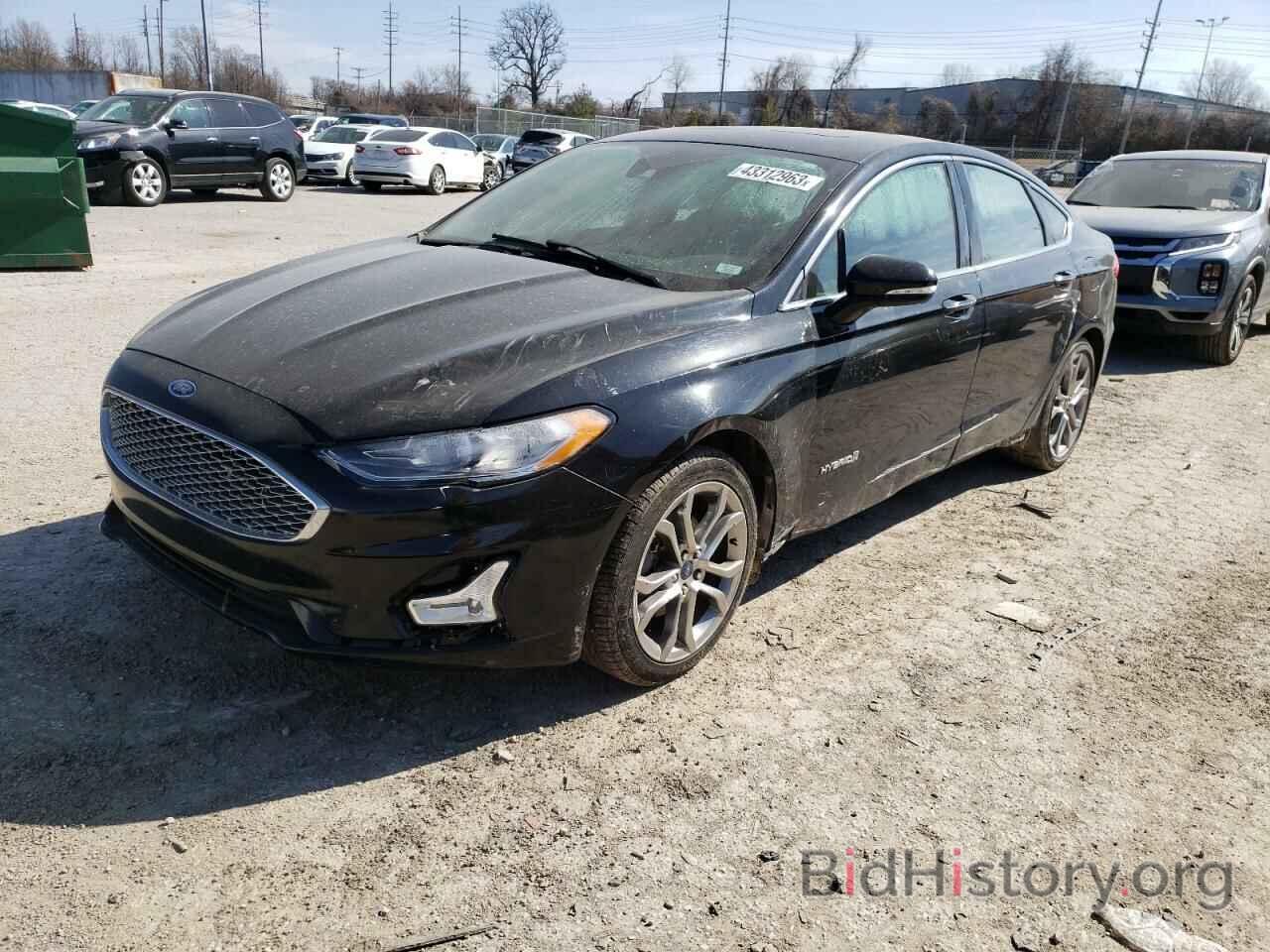 Фотография 3FA6P0RU5KR206838 - FORD FUSION 2019