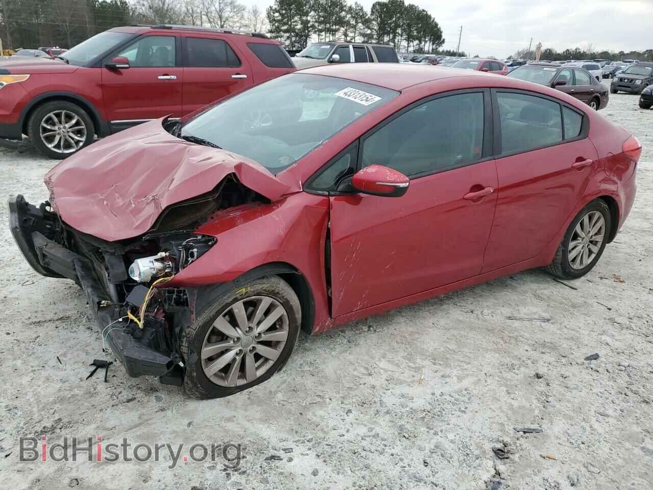 Photo KNAFX4A64E5088509 - KIA FORTE 2014