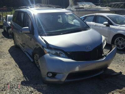 2011 Toyota SIENNA XLE, silver — VIN 5TDYK3DC3BS094801, Copart