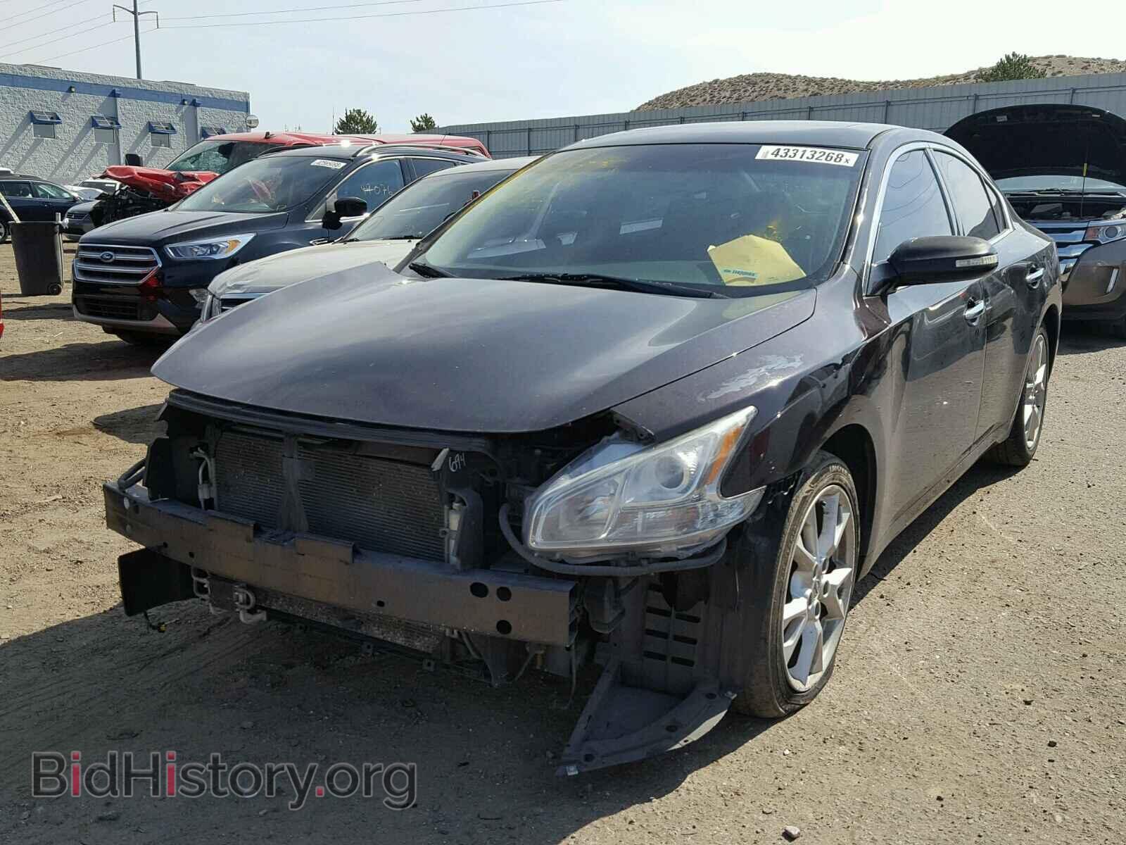 2013 NISSAN MAXIMA S - VIN: 1N4AA5APXDC844101 - Фото 2