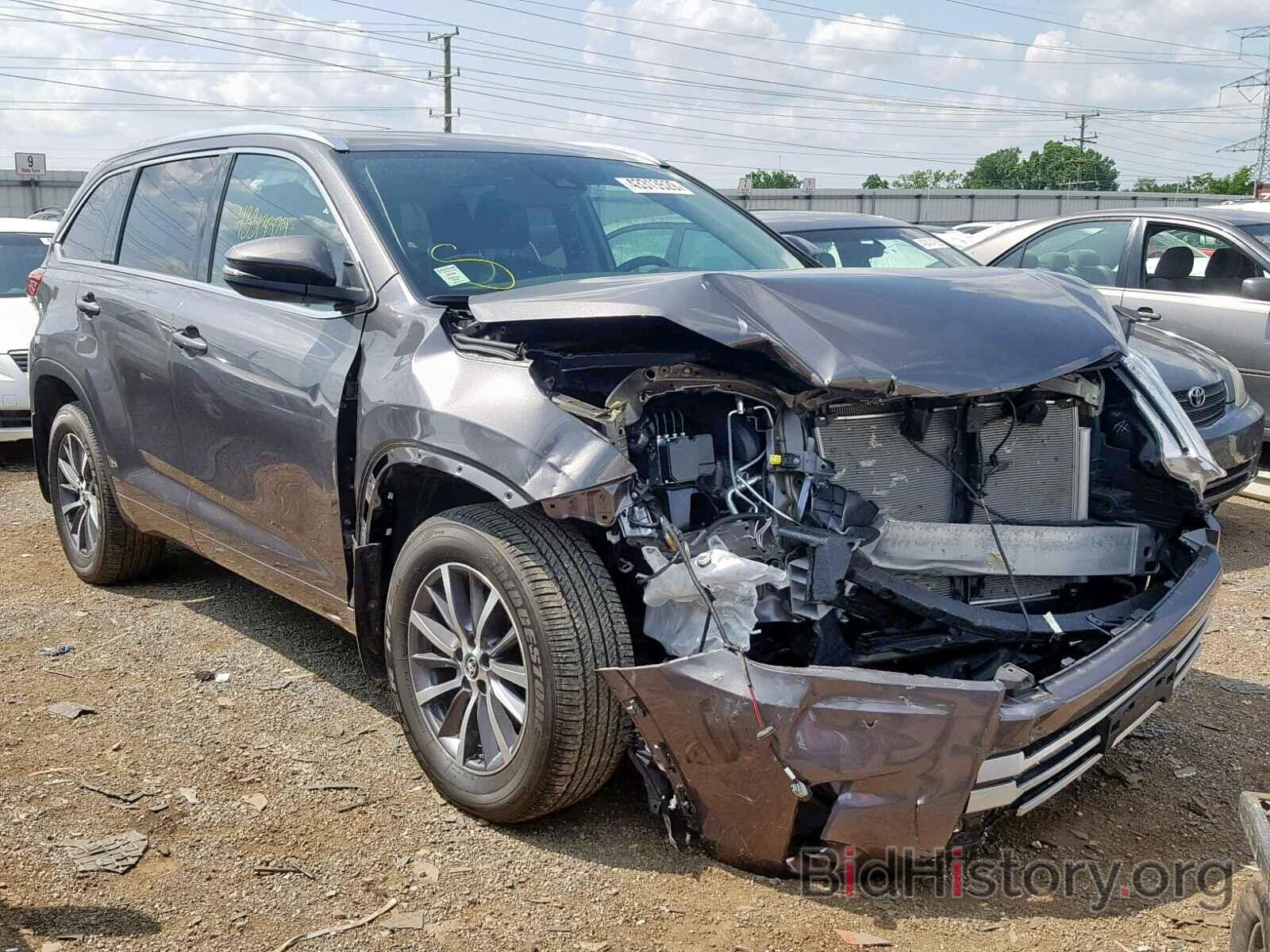 Photo 5TDJZRFH2JS827167 - TOYOTA HIGHLANDER 2018