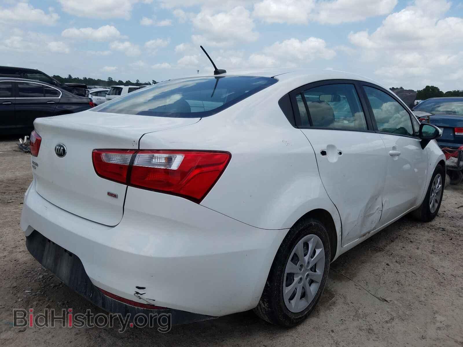 2016 KIA RIO - VIN: KNADM4A37G6691764 - Фото 4