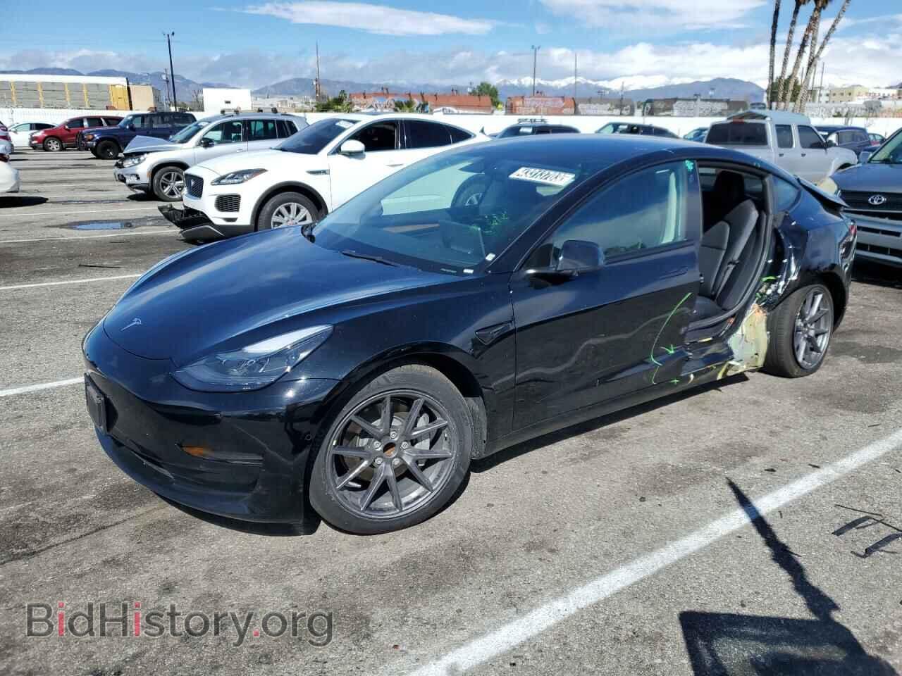 Photo 5YJ3E1EA3NF186745 - TESLA MODEL 3 2022