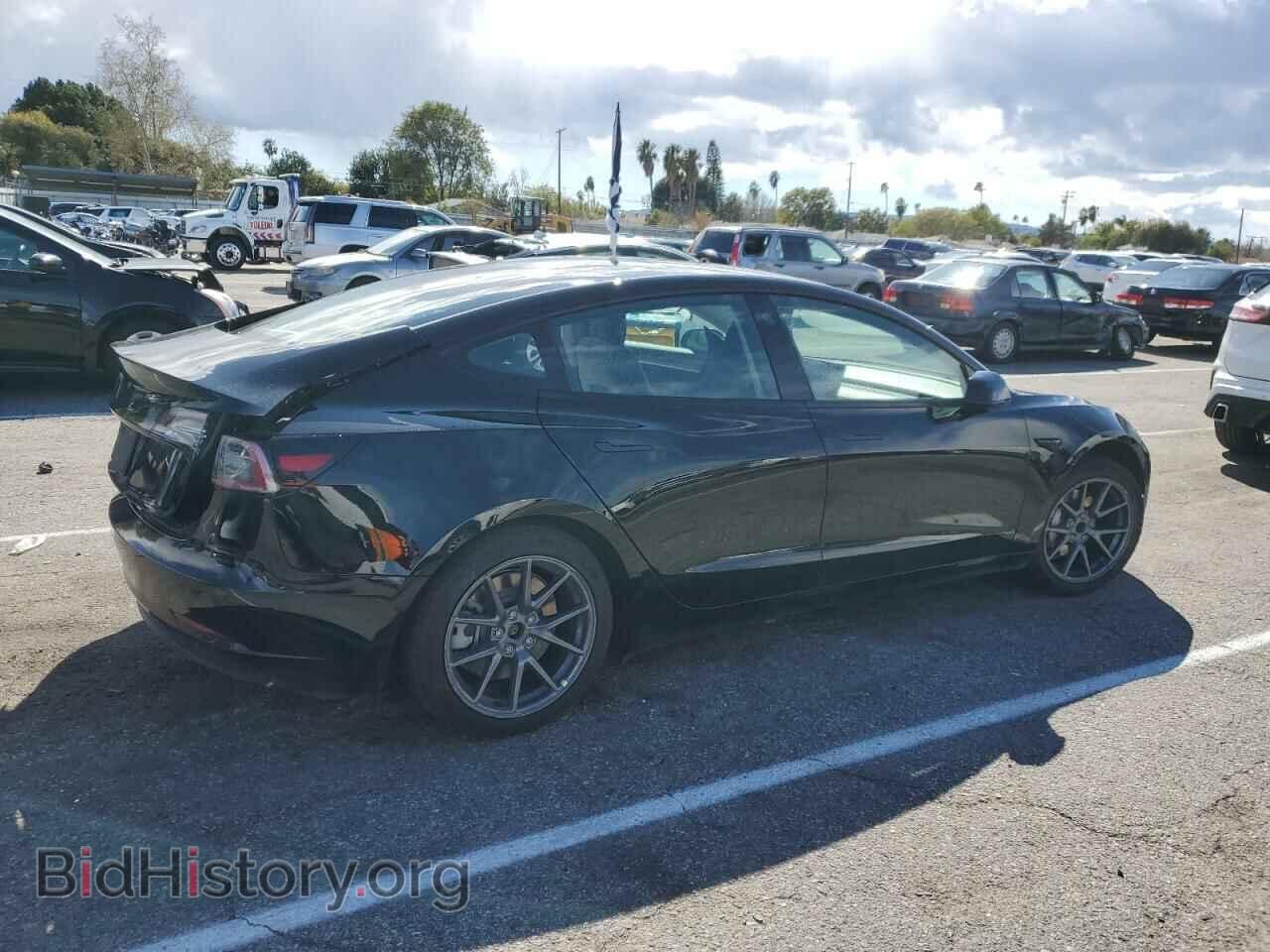 2022 TESLA MODEL 3 - VIN: 5YJ3E1EA3NF186745 - Фото 3