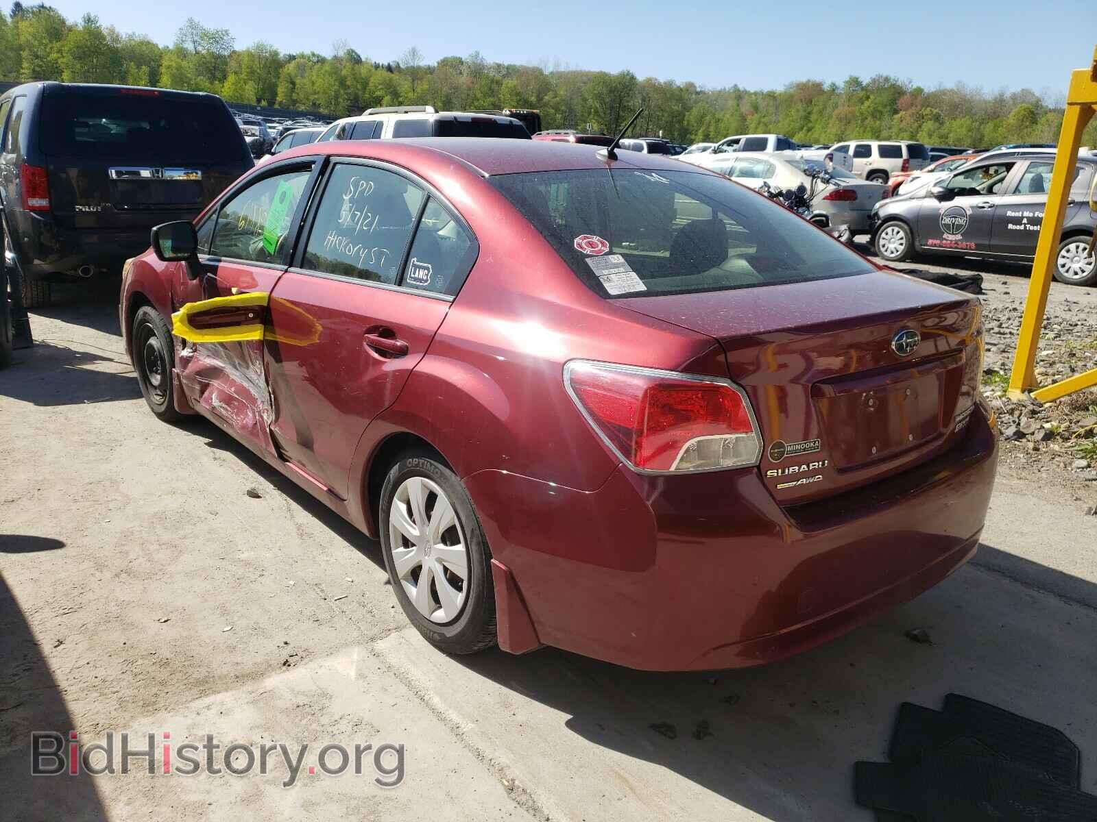 2014 SUBARU IMPREZA - VIN: JF1GJAA60EH024477 - Фото 3