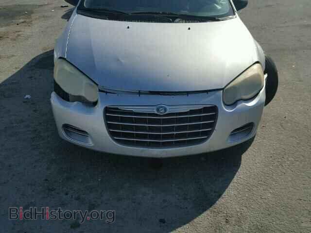 2004 CHRYSLER SEBRING - VIN: 1C3EL46X74N396160 - Фото 9