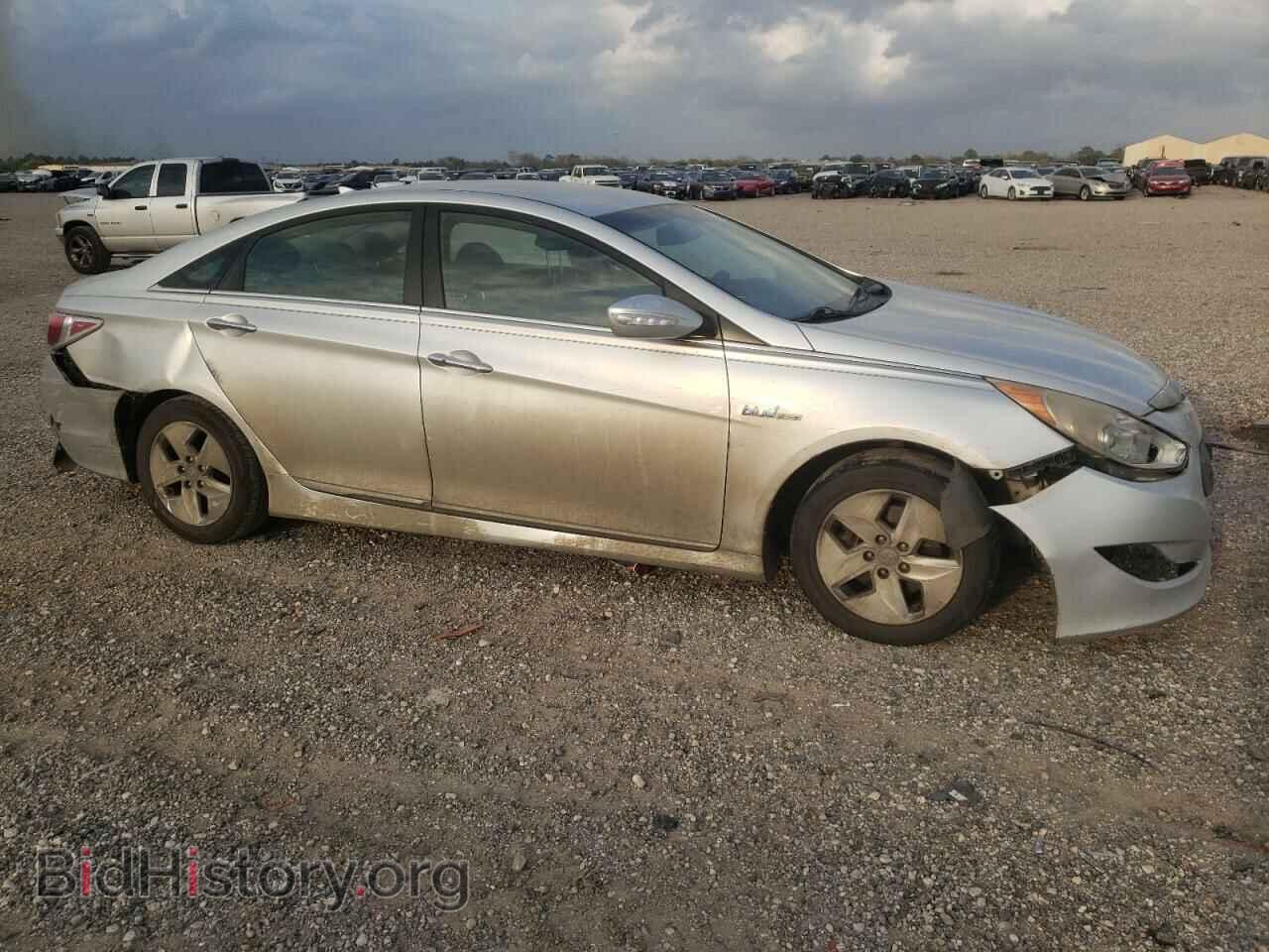 2012 HYUNDAI SONATA - VIN: KMHEC4A43CA019772 - Фото 4