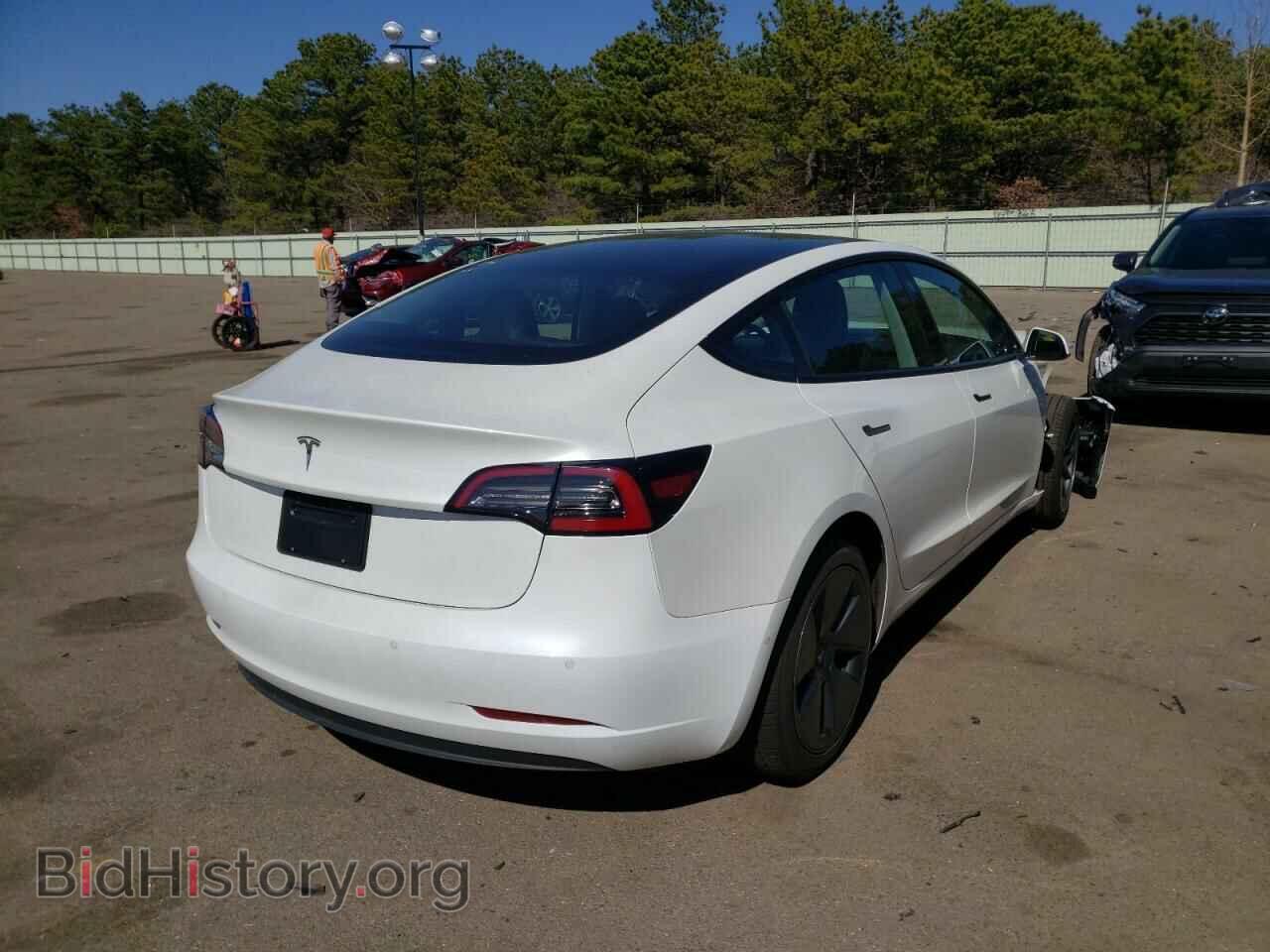 2022 TESLA MODEL 3 - VIN: 5YJ3E1EA7NF114379 - Фото 4