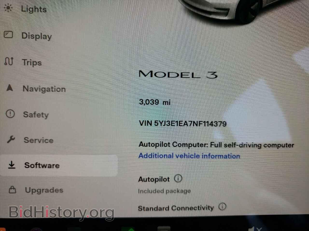 2022 TESLA MODEL 3 - VIN: 5YJ3E1EA7NF114379 - Фото 8