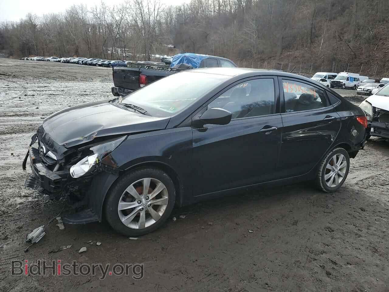 Фотография KMHCU4AE7CU068615 - HYUNDAI ACCENT 2012
