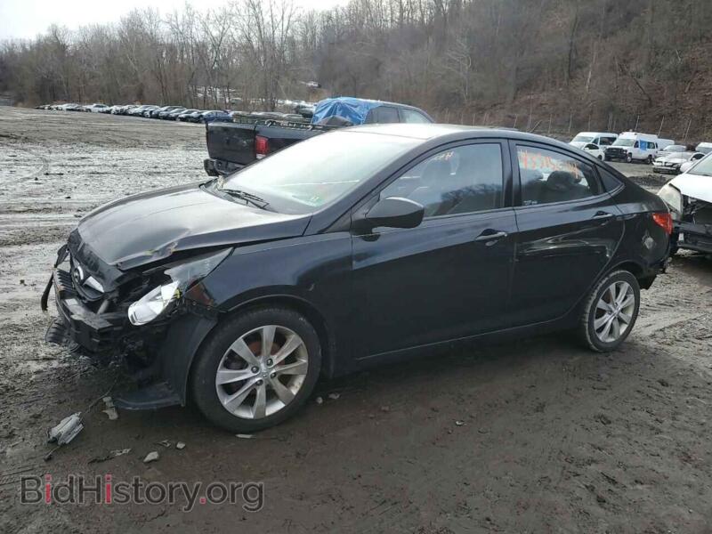 2012 Hyundai ACCENT GLS (VIN KMHCU4AE7CU068615) — photo 1 of 12, Copart, damage: front end