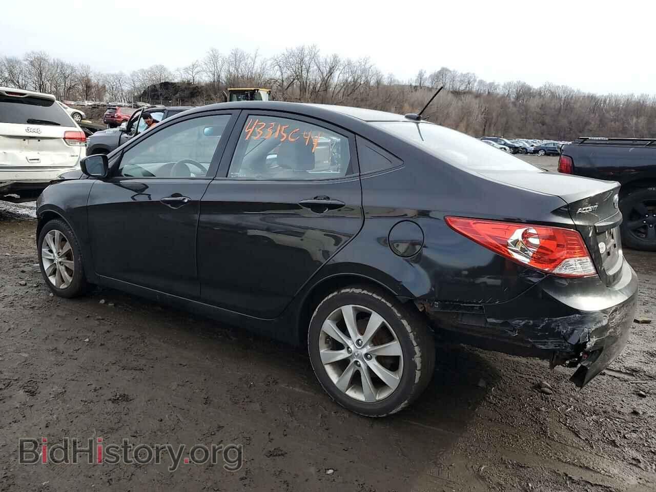 2012 HYUNDAI ACCENT - VIN: KMHCU4AE7CU068615 - Фото 2