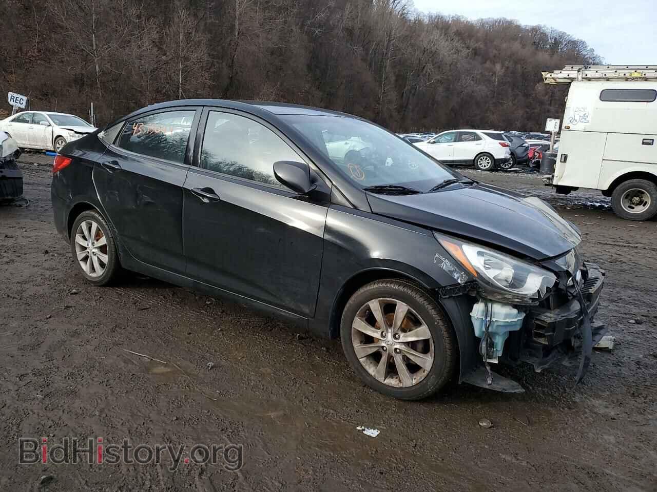 2012 HYUNDAI ACCENT - VIN: KMHCU4AE7CU068615 - Фото 4