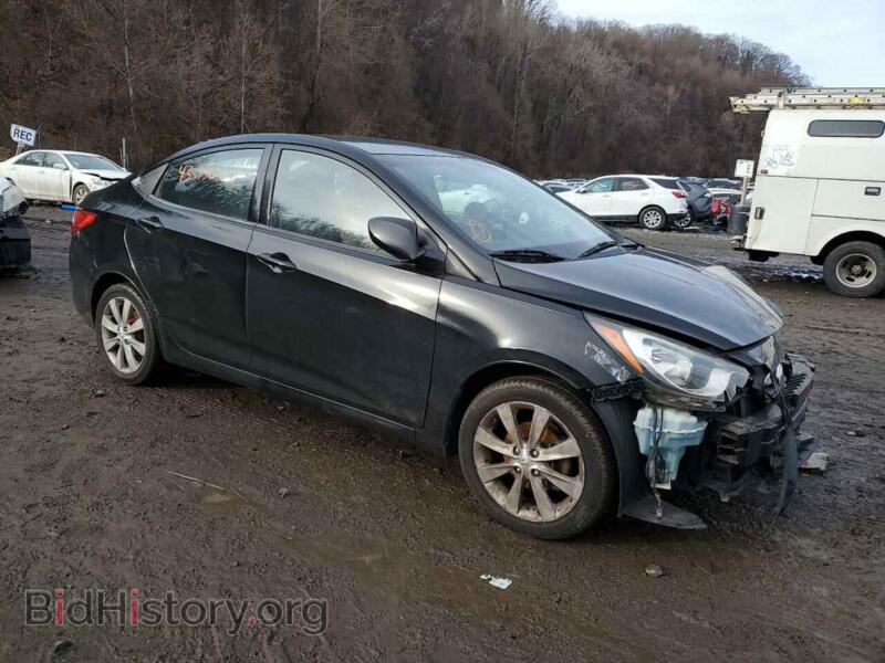 2012 Hyundai ACCENT (VIN KMHCU4AE7CU068615) — photo 4 of 12