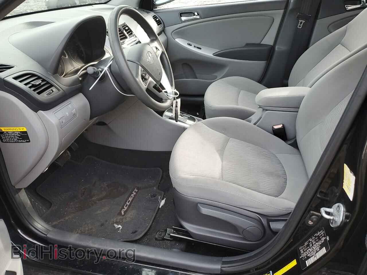 2012 HYUNDAI ACCENT - VIN: KMHCU4AE7CU068615 - Фото 7