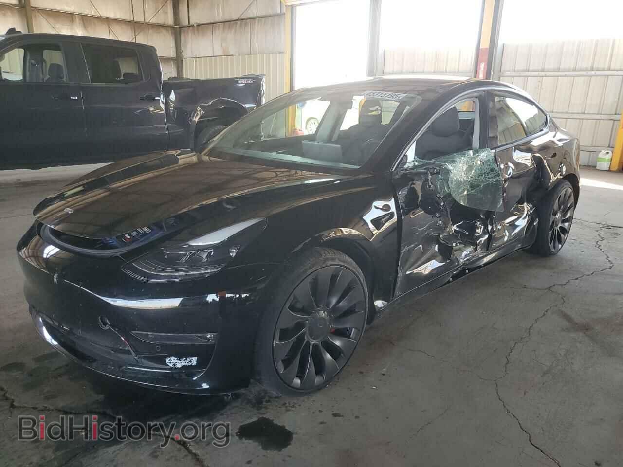 Photo 5YJ3E1EC0MF060360 - TESLA MODEL 3 2021