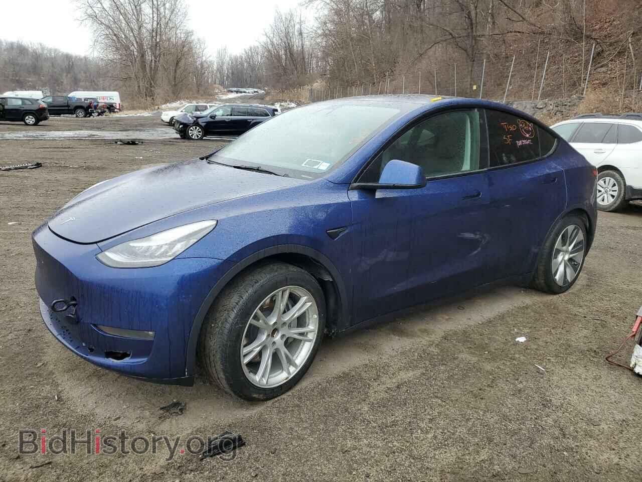 Фотография 5YJYGDED0MF107381 - TESLA MODEL Y 2021