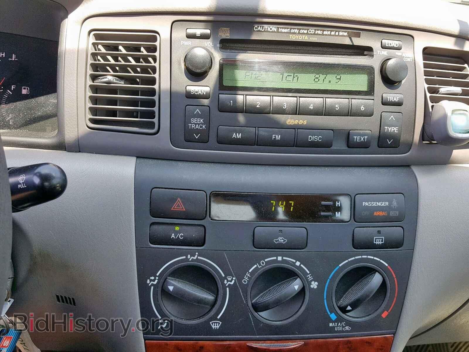 2005 TOYOTA COROLLA - VIN: 2T1BR32E35C433687 - Фото 9